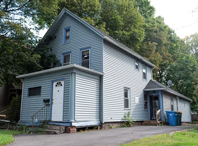 The Evans home at 219 Hamilton Street. - PHOTO BY JACOB WALSH