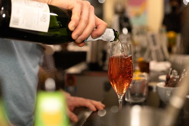 You can have your sobriety and your bubbly, too, at one of AltBar's three pop-up events this "Dry January." - PHOTO BY QUAJAY DONNELL