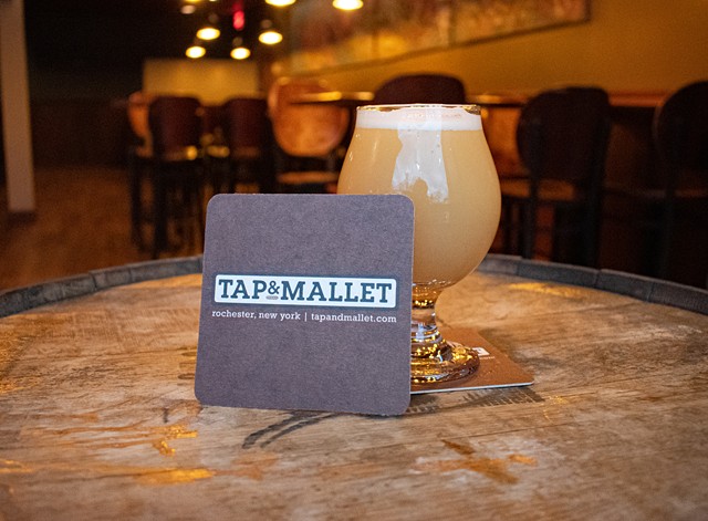 The importance of Tap and Mallet to Rochester's beer scene is difficult to overstate. - PHOTO BY JACOB WALSH