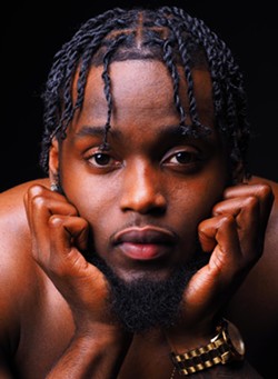 An image from Adam Eaton's "Black is Beautiful" series, 2021-22. - PHOTO BY ADAM EATON