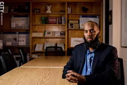 Irshad Altheimer: He and the center he leads use data and analysis to help improve law-enforcement agencies around the country. - PHOTO BY JOSH SAUNDERS