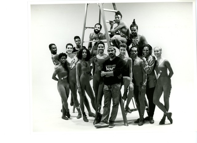 Garth Fagan's Bucket Dance Theatre circa 1986. - PHOTO PROVIDED
