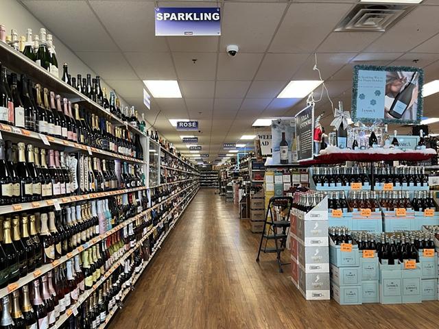 A robust selection of wines await at Marketview Liquor in Henrietta. - PHOTO BY JEREMY MOULE