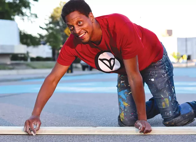 Artist Shawn Dunwoody. - PHOTO BY QUAJAY DONELL