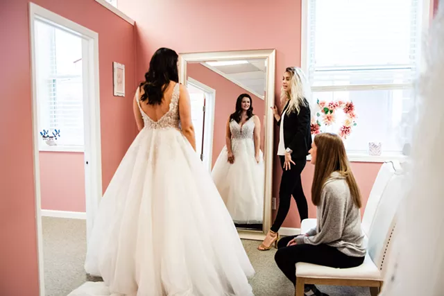 Heart to Heart Bride offers private appointments outside of business hours. - PHOTO PROVIDED