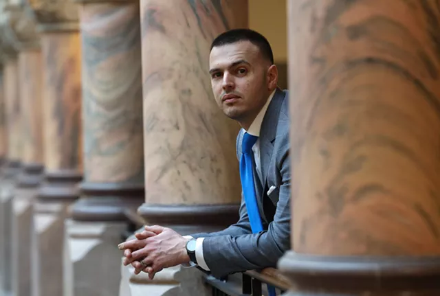 Over the past four months, Michael Furlano, an attorney for the city of Rochester, filed roughly two dozen code enforcement lawsuits against neglectful property owners. - PHOTO BY MAX SCHULTE