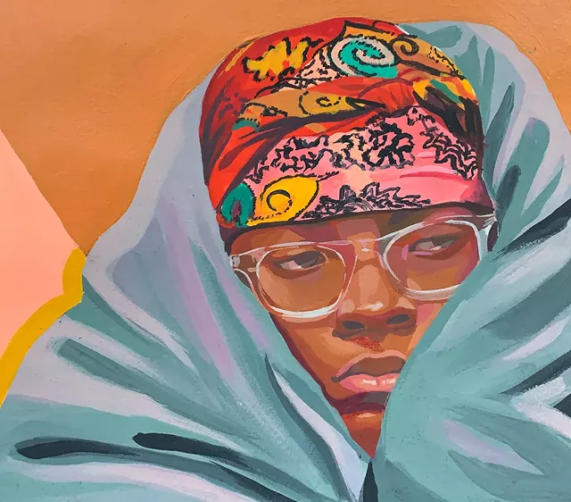 A self-portrait by Brittany Williams. - PHOTO PROVIDED