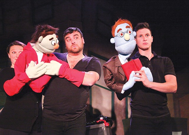 "Avenue Q," performed at Geva in 2012. OFC Creations will perform the adult comedy July 24 through August 1. - PHOTO BY ROBERT TUCKER, FOCALPOINT STUDIO