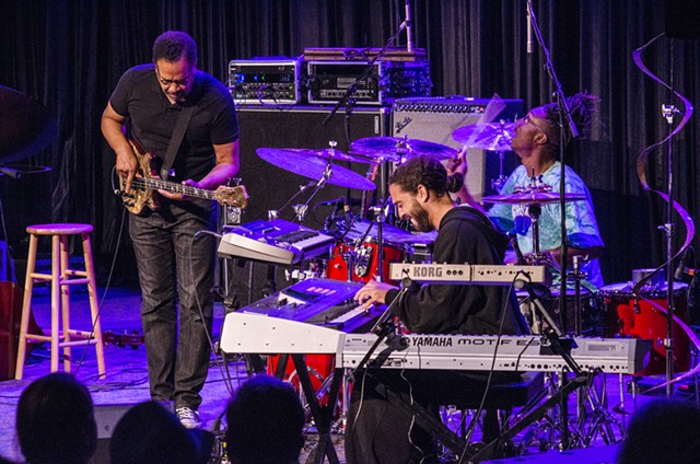 Stanley Clarke performed in Xerox Auditorium on Thursday, June 25. - PHOTO BY MARK CHAMBERLIN
