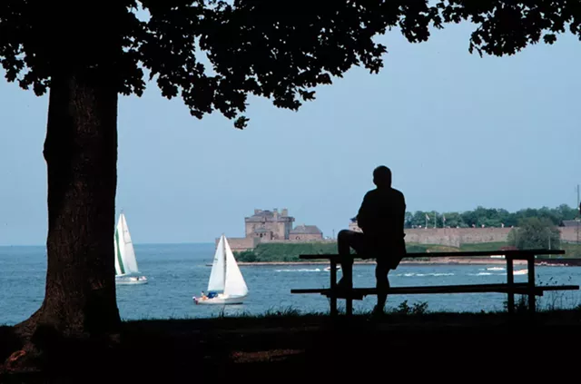 Niagara-on-the-Lake sits at the mouth of the Niagara River as it spills into Lake Ontario. Across the river is Fort Niagara in Youngstown. - PHOTO BY DAVID COOPER