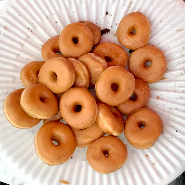 Duke's Donuts is a favorite stop for fried cake fanatics at the Rochester Public Market. - PHOTO BY RYAN WILLIAMSON