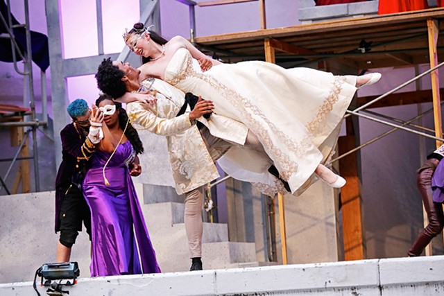 Monte was inspired by video games and anime when she designed the costumes for "Romeo and Juliet," last year's RCP Shakespeare in the Park production. - PHOTO BY ANNETTE DRAGON