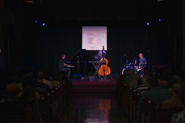 The Neil Cowley Trio performed at Christ Church on Saturday. - PHOTO BY KEVIN FULLER