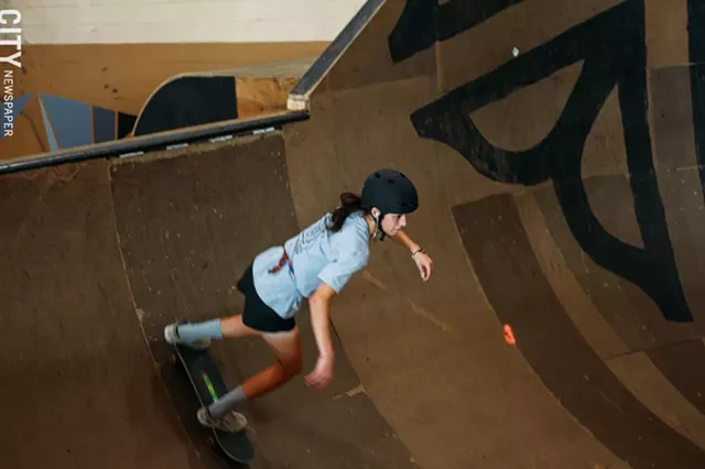 Ladies’ Night gets girls of all ages on wheels. - PHOTO BY KEVIN FULLER