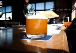 The Black Cat Tea at Good Luck mixes Black Bottle Scotch with iced Earl Grey tea. - PHOTO BY RYAN WILLIAMSON