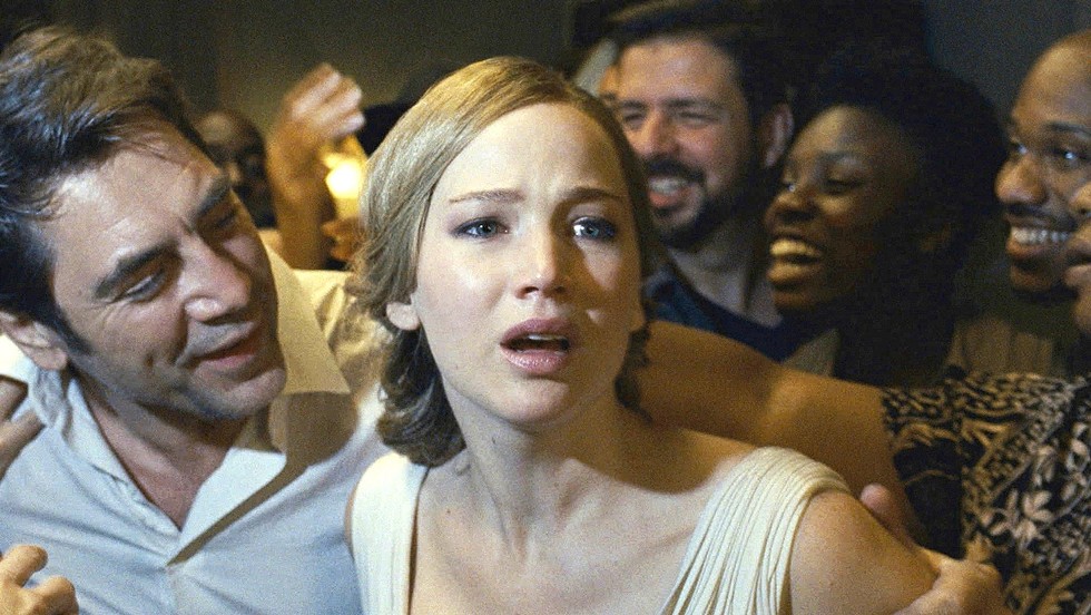 Jennifer Lawrence and Javier Bardem in “mother!” - PHOTO COURTESY PARAMOUNT PICTURES