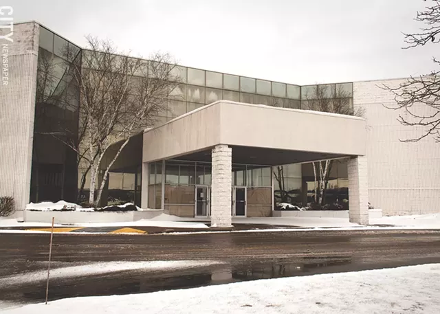 The former Macy's space at Marketplace Mall will be converted into smaller outlet shops. - PHOTO BY RYAN WILLIAMSON