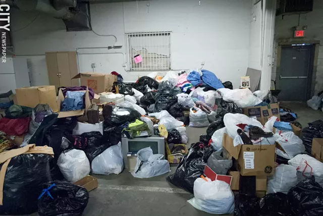 Ibero has received all kinds of donations at its resource center, especially clothing and children’s toys. - PHOTO BY RENÉE HEININGER