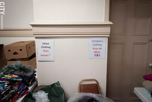 Ibero has received all kinds of donations at its resource center, especially clothing and children’s toys. - PHOTO BY RENÉE HEININGER