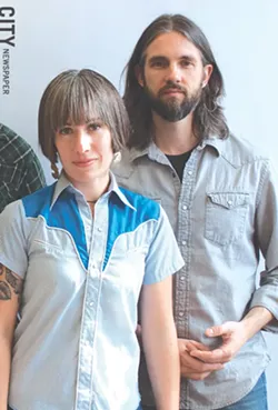 Rita and Ben Proctor of The Crooked North - PHOTO BY JACOB WALSH