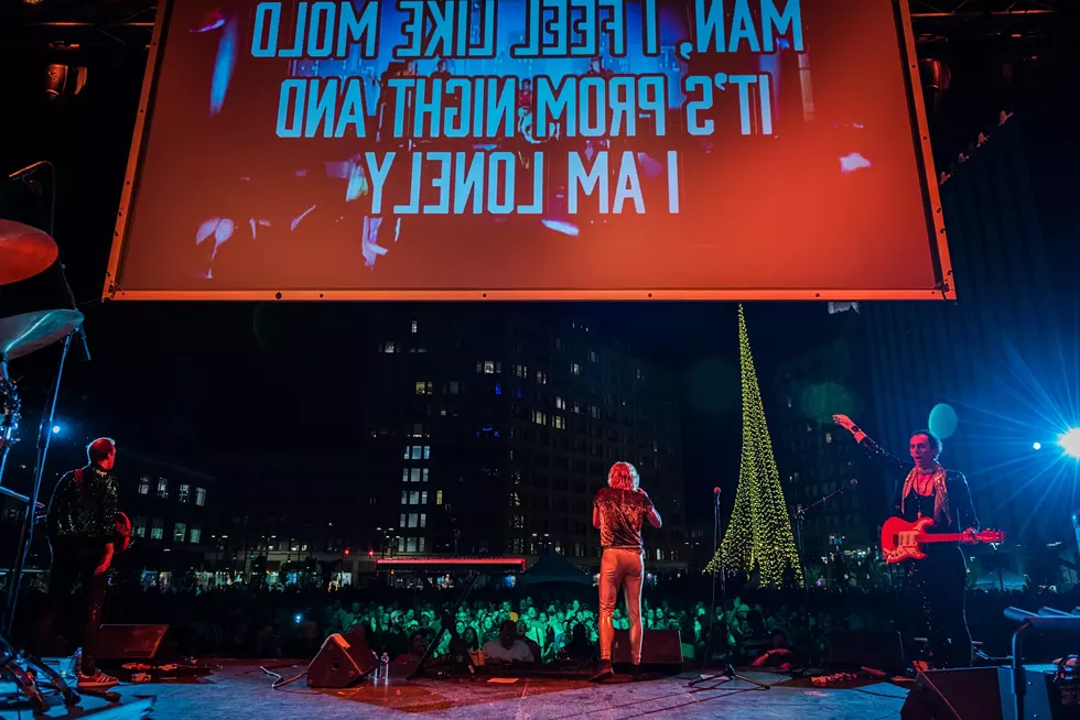Massaoke at Parcel 5 on Friday, September 14. - PHOTO BY JOSH SAUNDERS