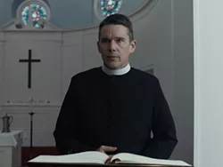 Ethan Hawke in "First Reformed." - PHOTO COURTESY A24