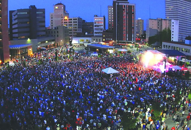 The 2019 CGI Rochester International Jazz Festival features nine nights of concerts on Parcel 5.