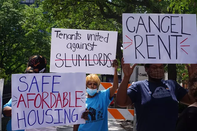 During the pandemic, activists and tenants asked city and state officials to provide stronger eviction protections for renters.