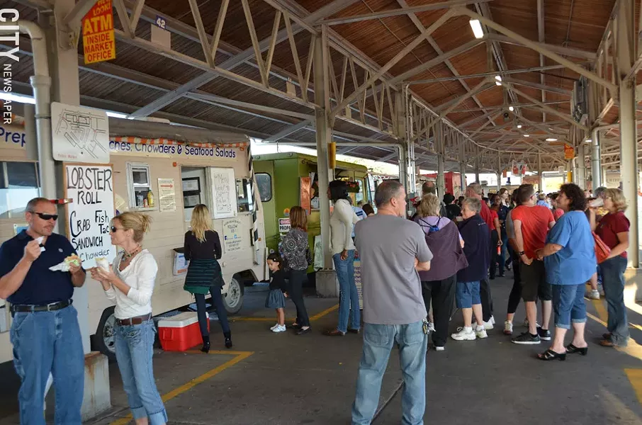 The Food Truck Rodeo at the Rochester Public Market is on the last Wednesday of every month, from April through September. - FILE PHOTO