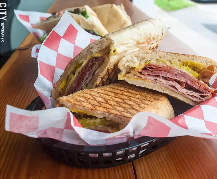 TinRoof's Cubano sandwich. - PHOTO BY JACOB WALSH
