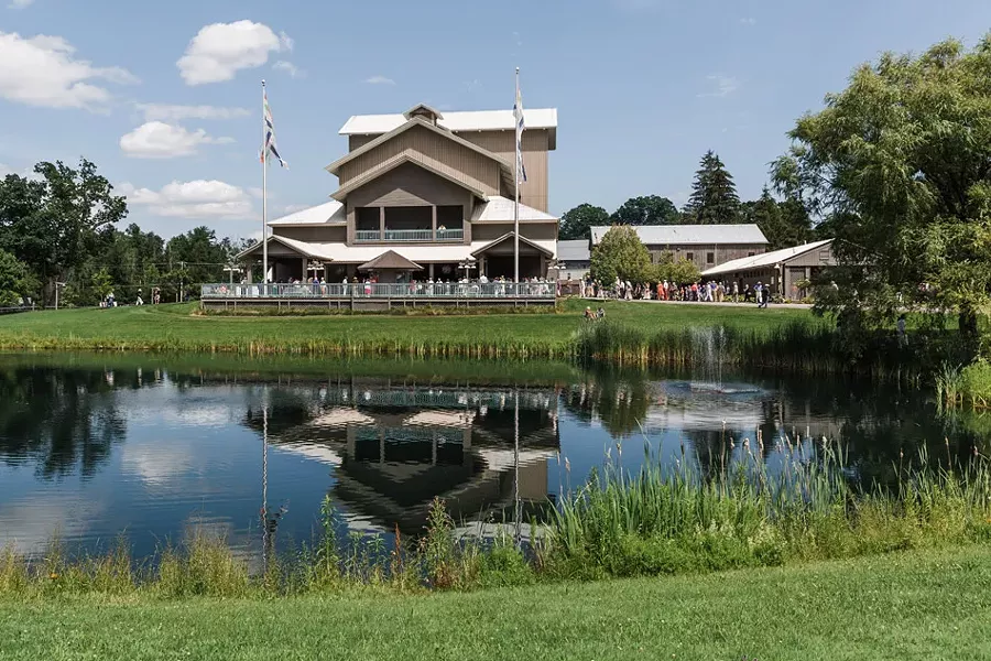 The Glimmerglass Festival's Alice Busch Opera Theater. - PHOTO BY KARLI CADEL