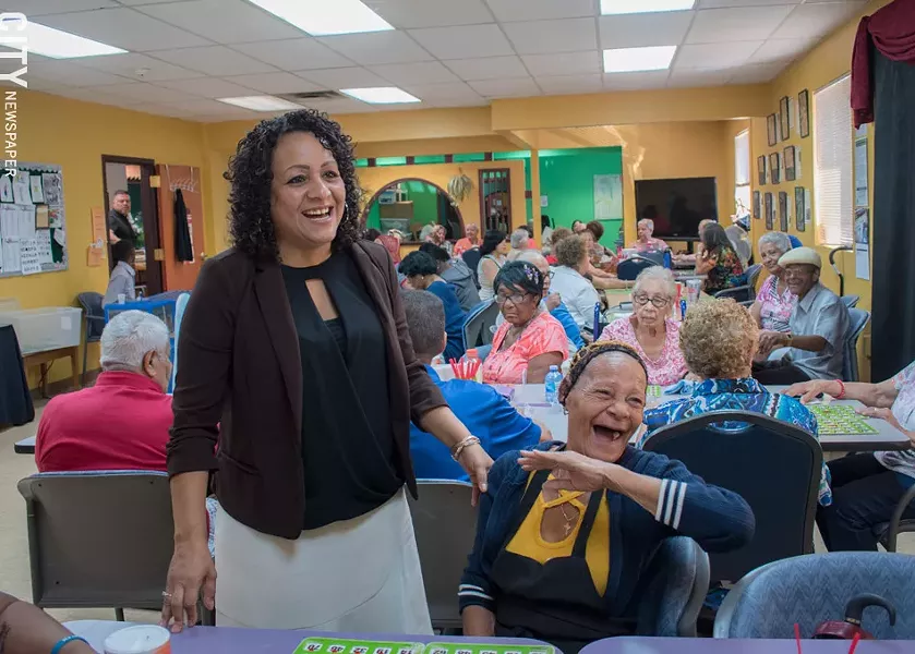 One of Ibero's offerings is activities for seniors, says Perez-Delgado. - PHOTO BY RYAN WILLIAMSON
