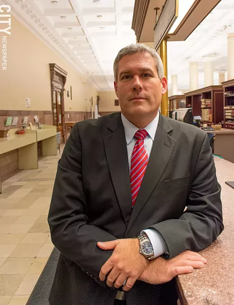 County Executive-elect Adam Bello, a Democrat. - PHOTO BY JACOB WALSH