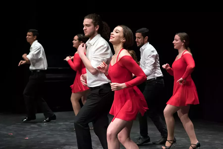 Latin Rhythm Dance Crew. - PHOTO BY SUE WEISLER