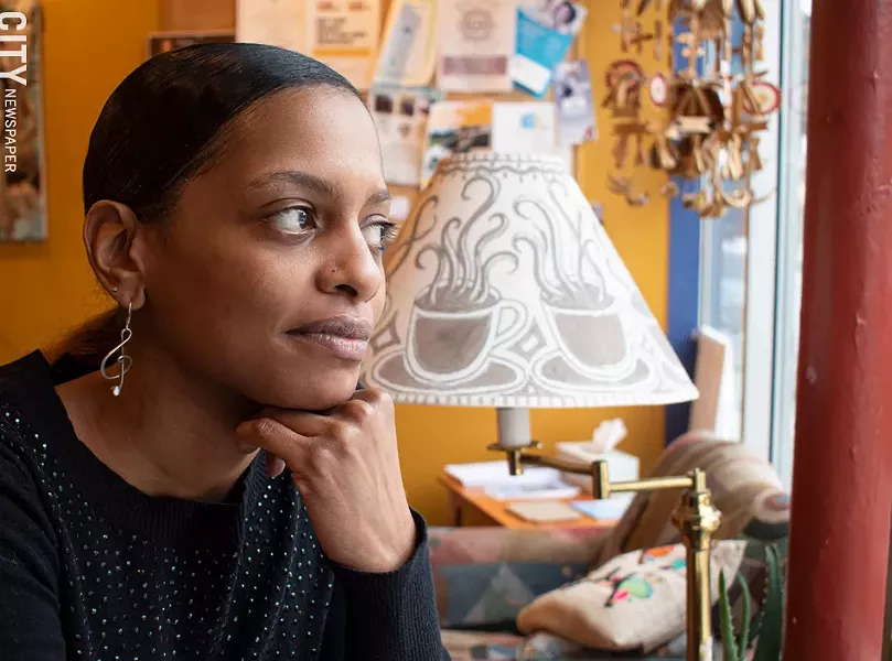 Jasmin Reggler, who campaigned for City Council member Mary Lupien and whom Lupien tapped to be her legislative aide, was barred from working for the city when she tested positive for cannabis. - PHOTO BY JACOB WALSH