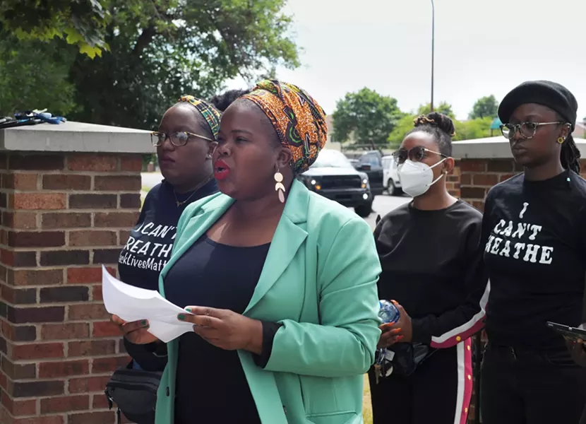 Activist and musician Danielle Ponder said struggling city neighborhoods can heal themselves, but they need the resources to do so. - PHOTO BY JEREMY MOULE