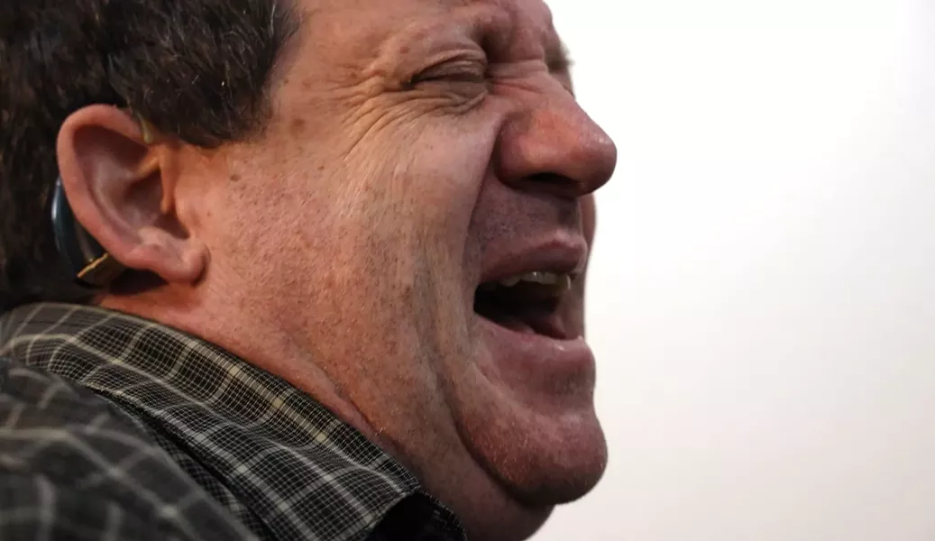 “As a musician I will never be rich," Seiger says. "But that’s how I get rich, in an emotional way. That’s how I get rich.” - PHOTO BY MAX SCHULTE / WXXI NEWS