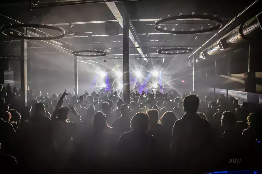 A pre-pandemic show at Anthology, in full swing. - PHOTO BY AARON WINTERS