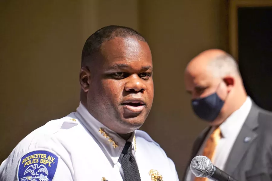 Former Rochester Police Chief La'Ron Singletary. - PHOTO BY GINO FANELLI