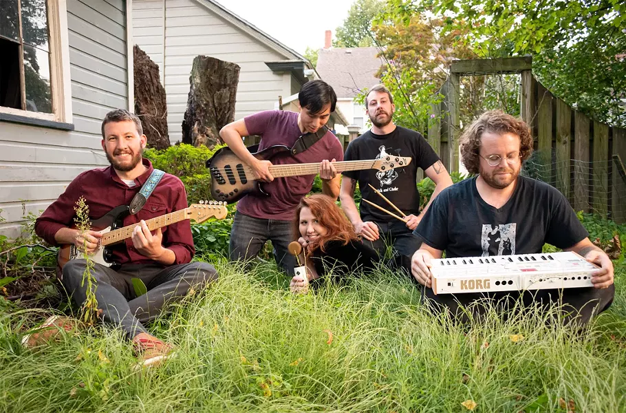 The new quintet Bellwether Breaks features veterans of the Rochester music scene playing soul and retro-rock originals. - PHOTO BY JACOB WALSH
