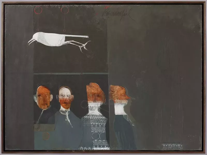"Be Careful," oil on linen, 2011. - ARTWORK PROVIDED