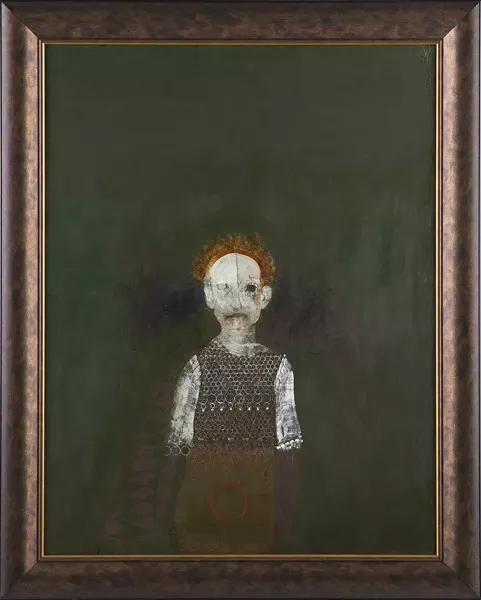 "Ghost of Fearful Dreams," oil on linen, 2013. - ARTWORK PROVIDED