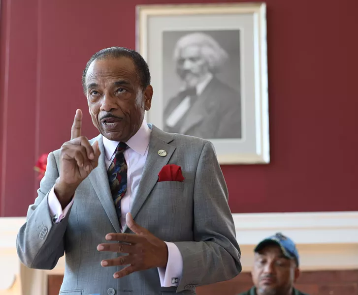Reverend Lewis Stewart. - PHOTO BY MAX SCHULTE