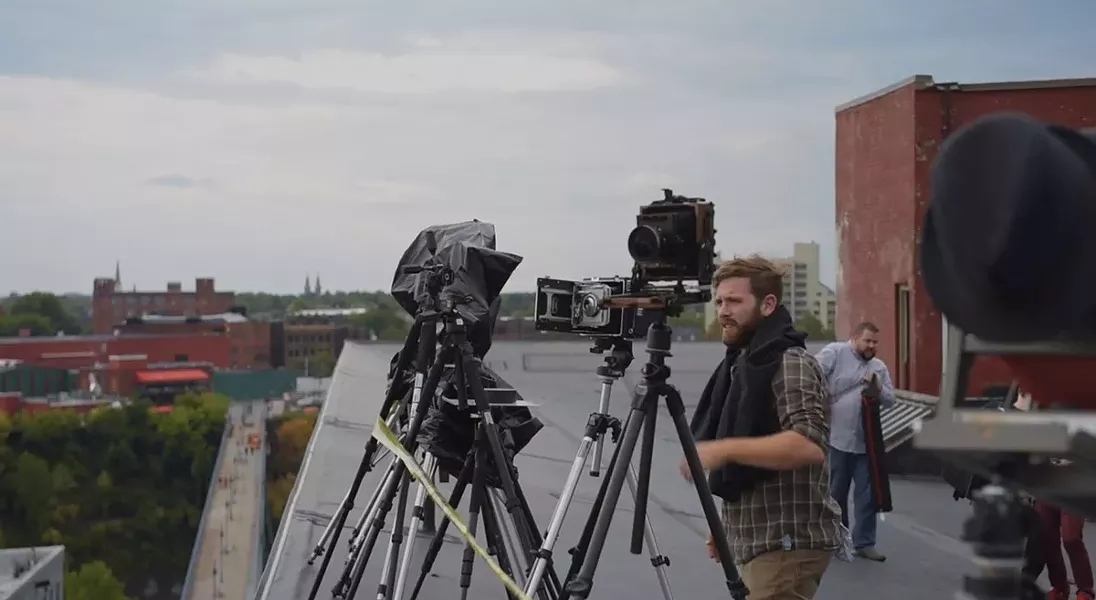 A screen shot from "Photo City," a documentary about Rochester's iconic place in photographic history. - PHOTO PROVIDED