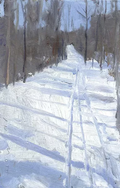 Jim Mott, “Ski Trail” - PHOTO PROVIDED