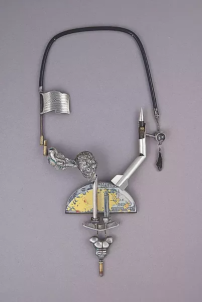 Lynn Duggan’s “Fall of the Empire” is part of “Trajectory,” a restrospective of nearly forty years of her work, on view at Nazareth College through February 28. - PHOTO PROVIDED