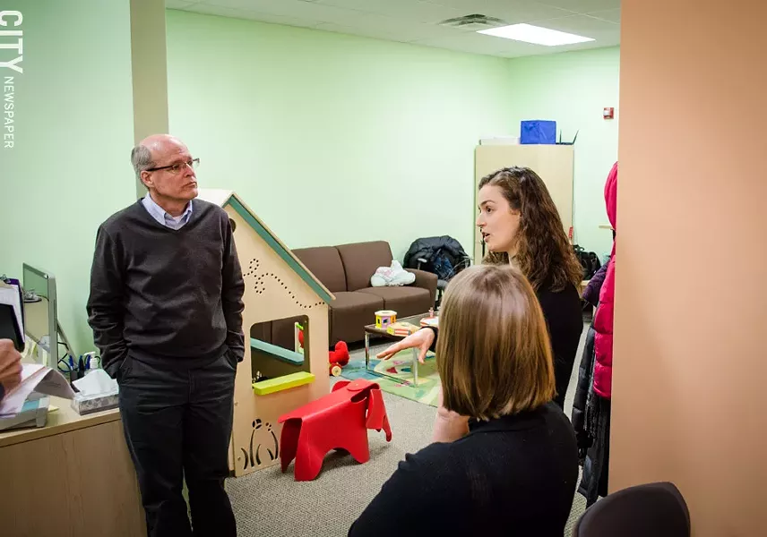 Richard Aslin is co-director of the Rochester Baby Lab. - PHOTO BY MARK CHAMBERLIN
