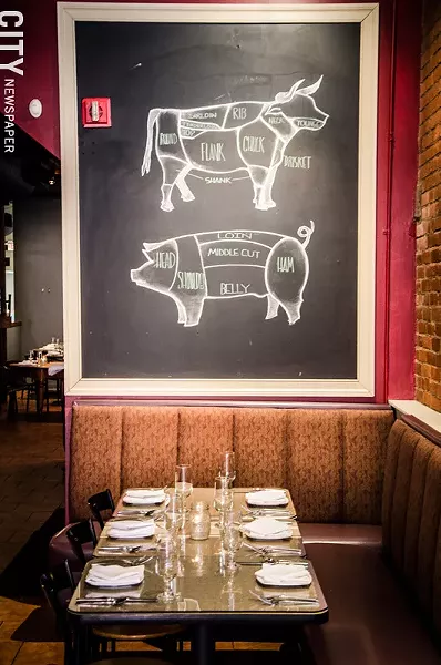 Interior shots of Lento in Village Gate Square. - PHOTO BY MARK CHAMBERLIN