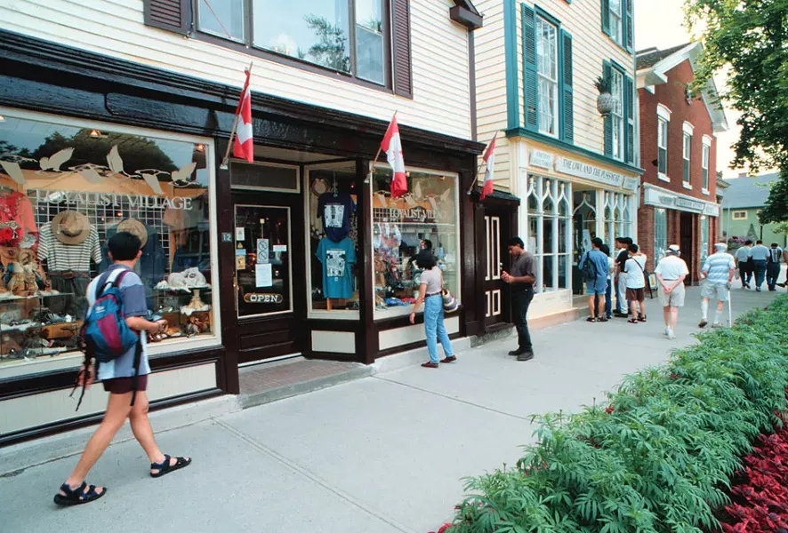 Queen Street houses a row of speciality shops. - PHOTO BY DAVID COOPER