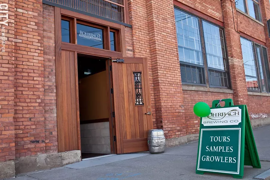 When Rohrbach opened its Railroad Street brewery, it wasn’t able to sell beer by the glass. After a change in state law, it opened up a beer hall. - FILE PHOTO